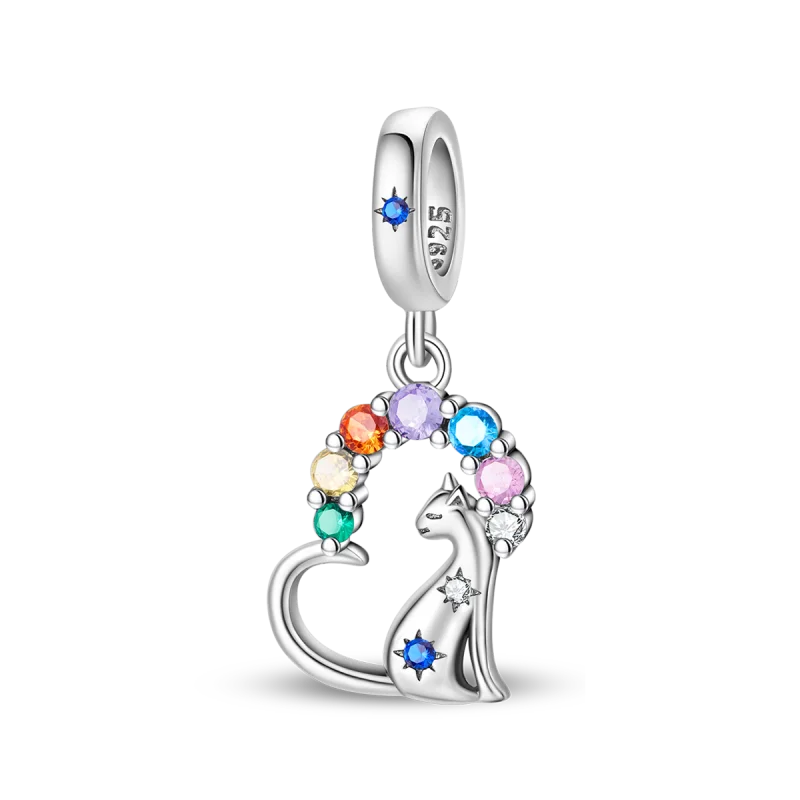 Neue Original 925 Sterling Silber Tier Serie Charms Nette Capybara Elefant Katze Anhänger Perlen Fit Armband DIY Schmuck Kennzeichnung