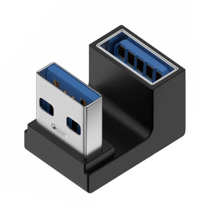 90 Grad USB 3.0 Stecker auf Buchse rechtwinkliger Verlängerungsadapter USB-Upward-Winkeladapter 10 Gbit/s für Laptop-PC-Anschluss Konvertieren