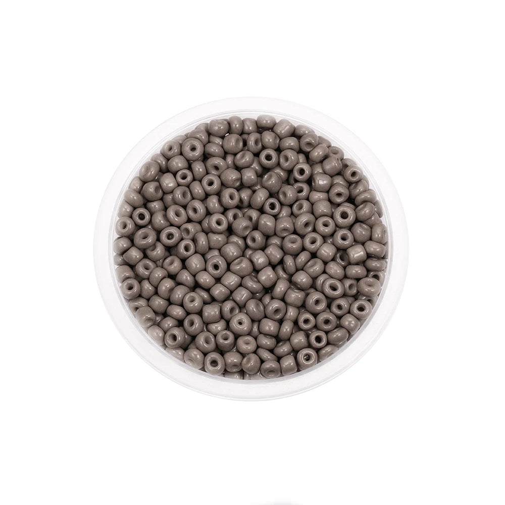 300/600 Stück 3/4 mm Charm-Glasperlen, tschechische Rocailles, kleine runde lose Perlen für DIY-Schmuckherstellung, Ohrringe, Armbänder, Großhandel
