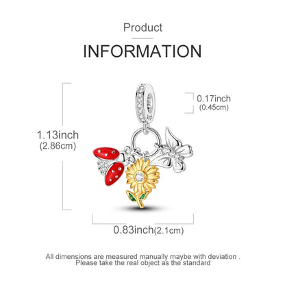 925 Sterling Silber Mond Schmetterling Charms Perlen Kopfhörer Avocado Anhänger Schmuck Fit Original 925 Armband Für Frauen DIY Geschenk