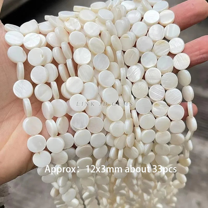 Natürliche Shell Perlen Unregelmäßige Form Glatte Perlen Lose Spacer Perlen Für Schmuck Machen Diy Ohrringe Halskette Zubehör Erkenntnisse
