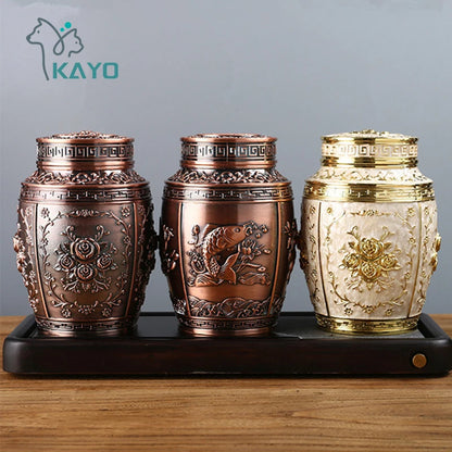 Container for ashes, coffin box, urns for human ashes, pet memorial keepsake, metal urns, urns for cremation, urns for small animals, burial