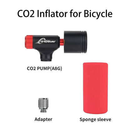16g Gewinde-CO2-Kartuschen Schnellbefüllung für Fahrradreifen Kartusche für CO2-Inflator mit Gewindeanschluss Fahrradzubehör