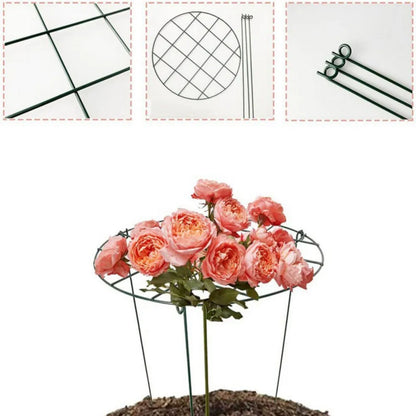 Pflanzens tütz stange Klammer Eisen rahmen Innenhof Garten Blumen regal Pflanzen Blumen arrangement wachsen unterstützt Blumentopf Rack