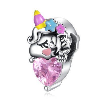 Tier-Serie, 925er-Sterlingsilber, Giraffe, Kamel, Gans, Orang-Utan, Affe, Siegel-Charm, passend für DIY-Armbänder, Halsketten, edler Schmuck, Geschenke