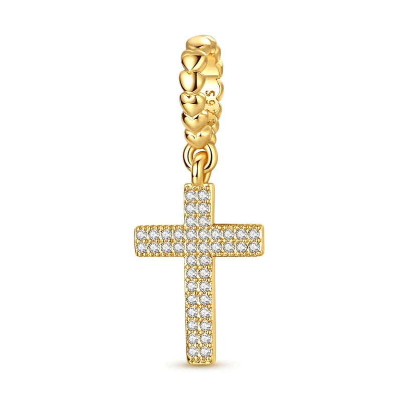 Glänzende, gekräuselte Drachenperlen aus 925er-Sterlingsilber und Löwenmedaille, baumelnder Charm, passend für Schlangenarmband, Boutique-Halskette, Goldanhänger, Geschenk