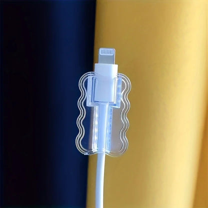 5/10/50 stücke Daten Kabel Schutz Ärmeln Anti-Breakage Cord Saver Flexible Kabel Lagerung Für Schule Hause handy Zubehör
