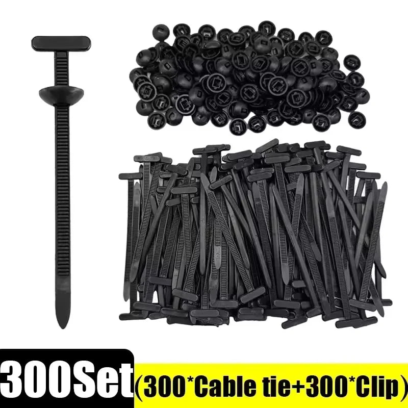 1000 Stück selbstsichernde Nylon-Kabelbinder, verstellbare Kabelbinder für Autoreparatur, Heimwerken, Zuhause, Büro, Gartenarbeit, Organisation von Drähten
