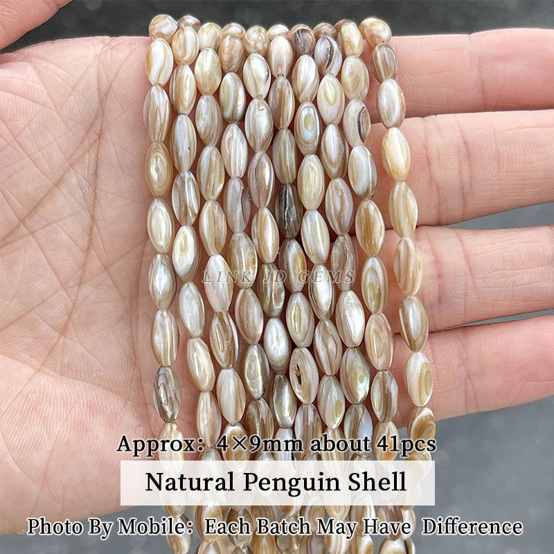 Natürliche Shell Perlen Unregelmäßige Form Glatte Perlen Lose Spacer Perlen Für Schmuck Machen Diy Ohrringe Halskette Zubehör Erkenntnisse