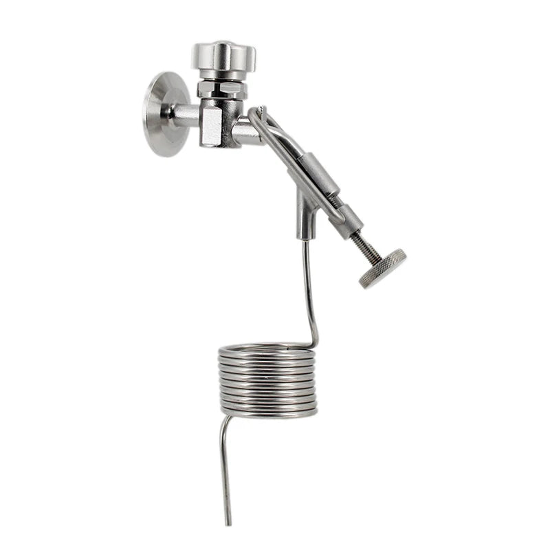 Marke Neue 1,5 "TC Probe Ventil Probenahme Spule 304 Edelstahl Konische Fermenter Zubehör Kostenloser Versand