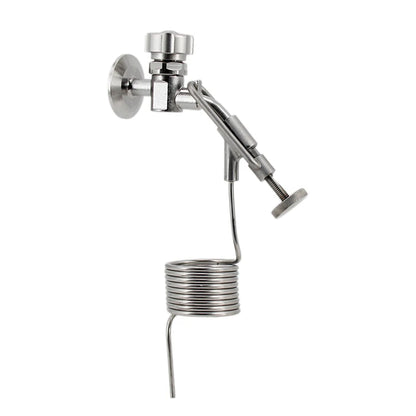 Marke Neue 1,5 "TC Probe Ventil Probenahme Spule 304 Edelstahl Konische Fermenter Zubehör Kostenloser Versand