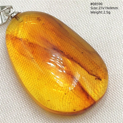Natürlicher Bernstein-Anhänger Blumenförmiger Gelber Baltischer Bernstein Damen Herren Schmuck Reiki-Stein Burma AAAAAAA