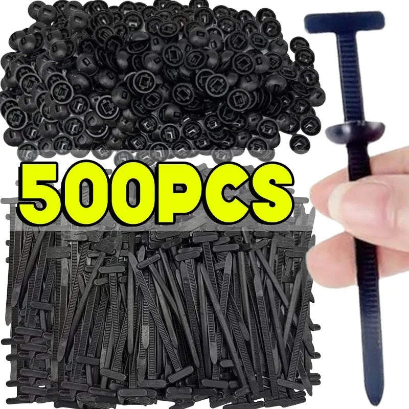 10–1000 Stück selbstsichernde Nylon-Kabelbinder, verstellbare Kabelbinder für Autoreparatur, Heimwerken, Zuhause, Büro, Gartenarbeit, Organisation von Drähten