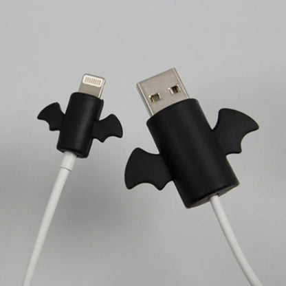 1Set Cartoon Datenkabel Schutz Engel Flügel Kabel Wickler Lade Linie USB Schutz Kabel Organizer