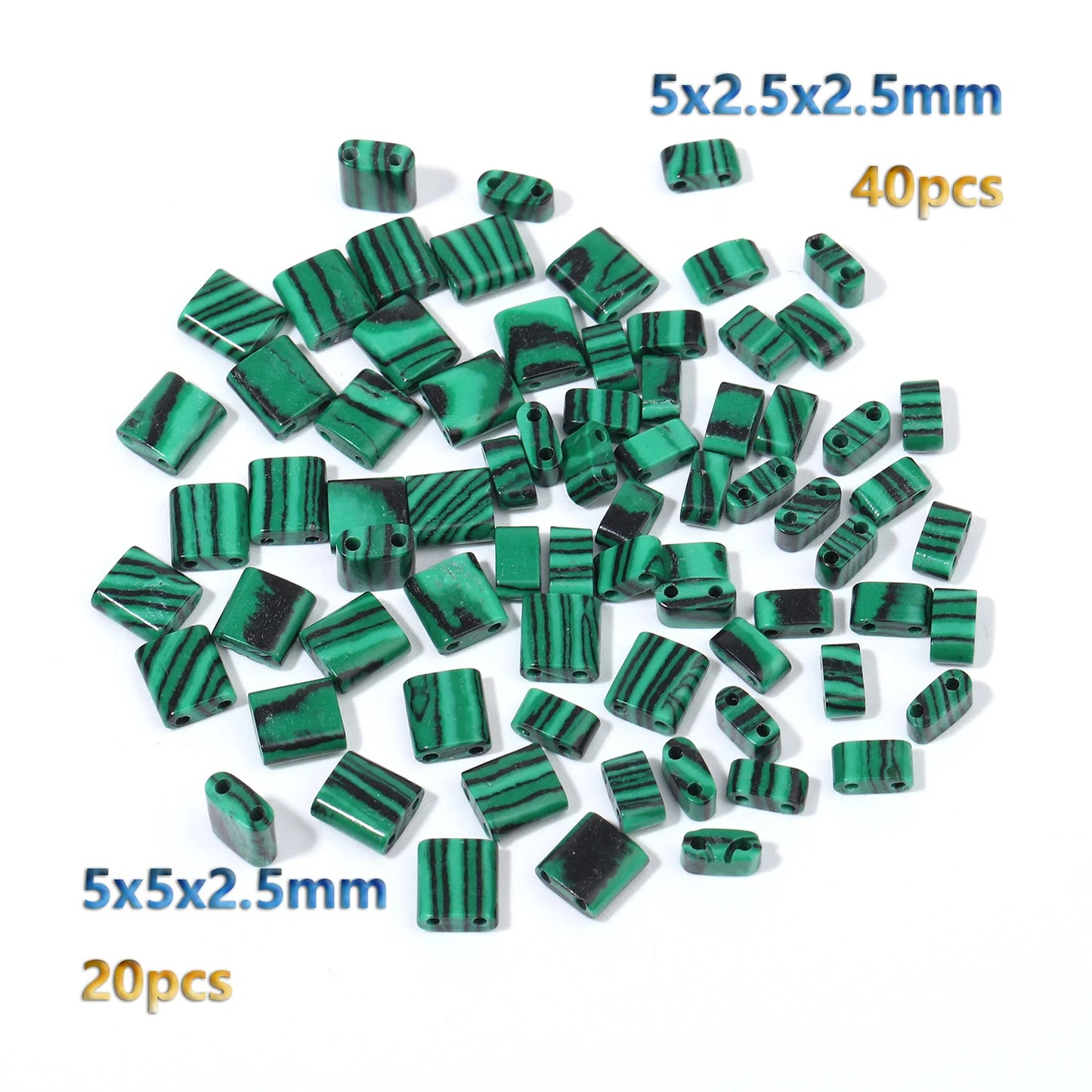 Naturstein Zwei Loch Perlen Doppellöcher Tigerauge Sediment Jaspis Rechteck Perlen für Handarbeit DIY Böhmen Armband Schmuck