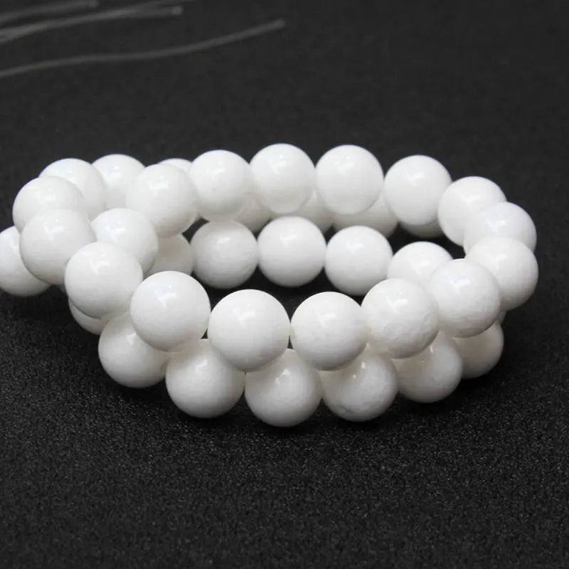 Großhandel Schwarz Onyx Achat Runde Naturstein Perlen Für Schmuck Machen DIY Armband Halskette Charms 4/6/8/10/12/mm Strang 15''