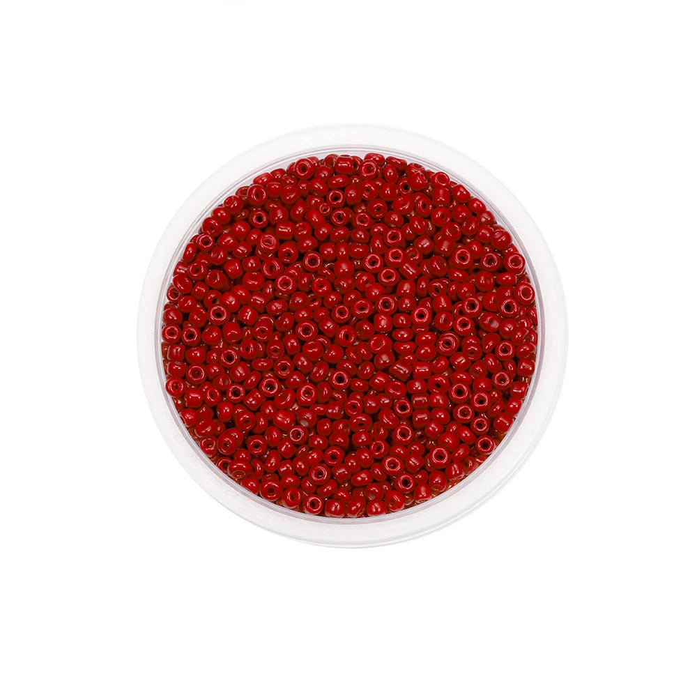 300/600 Stück 3/4 mm Charm-Glasperlen, tschechische Rocailles, kleine runde lose Perlen für DIY-Schmuckherstellung, Ohrringe, Armbänder, Großhandel