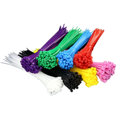 100 Stück selbstsichernde Nylon-Kabelbinder 100/150/200mm – Verstellbare Kabelbinder aus Kunststoff für Haus und Garten