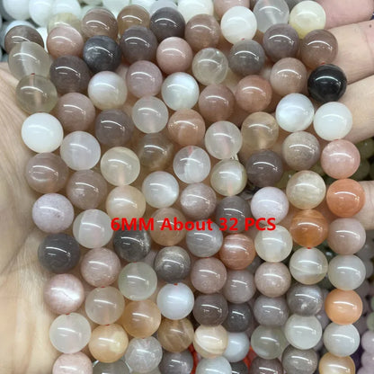 Natürliche Sonnenstein Edelsteine Unregelmäßige Facettierte Rondelle Runde Lose Spacer Perlen Für Schmuck Machen DIY Armband Halskette Zubehör