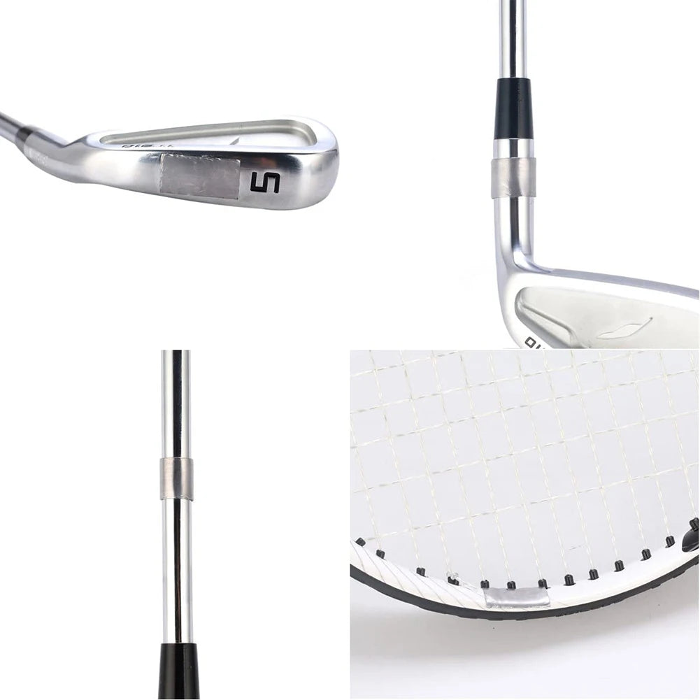 Professionelle Bleigewichte Golf Bleiband Gewicht Weiche selbstklebende wiederverwendbare Golfschläger Putter Golfer Trainingshilfen