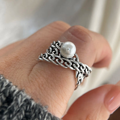 925 sterling silver rings for women, couples, minimalist, handmade, simple black stone ring, fine jewelry, gift, hypoallergenic