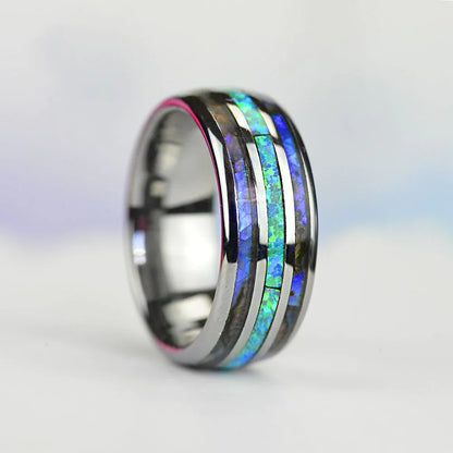 Mode Wikinger Baum des Lebens Edelstahl Abalone Muschel ringe für Männer Odin Norse Wikinger Runen ringe Retro Amulett Schmuck Geschenk
