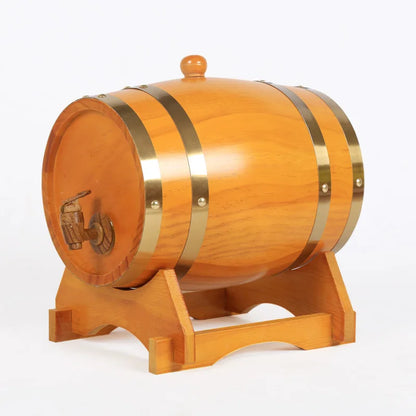 Holz Eiche Fass Wein Dekan ter nautisches Holz Vintage Whisky Spender bleifrei Scotch Cognac Bier Brau anlage Rum Dekor