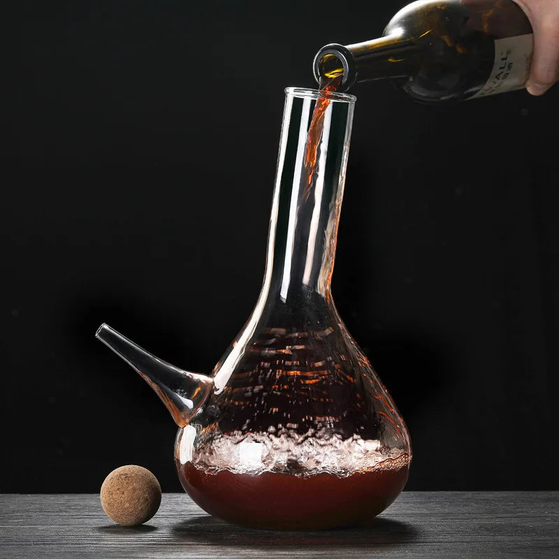 Neue Glas Kleiderbügel Nordic Stil Kleiderbügel Wein Spender Haushalt Glas Flasche Bar Utensilien