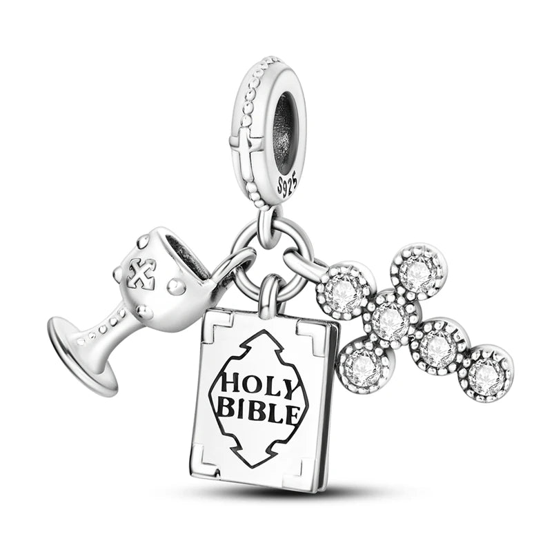 Charms aus 925er-Sterlingsilber, Flugzeug, Reisepass, Elefant, Perlenanhänger, passend für Original-Armbänder, für Frauen, Geburtstag, Modeschmuck, Geschenk