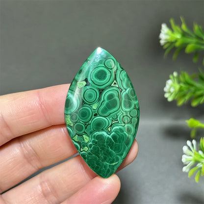 Natürlicher, hochwertiger Malachit in Tropfenform, zum Polieren, DIY, Quarz, Energietherapie, Meditation, Reiki, Hexerei, Heimdekoration, Geschenk