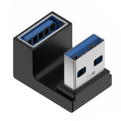 90 Grad USB 3.0 Stecker auf Buchse rechtwinkliger Verlängerungsadapter USB-Upward-Winkeladapter 10 Gbit/s für Laptop-PC-Anschluss Konvertieren