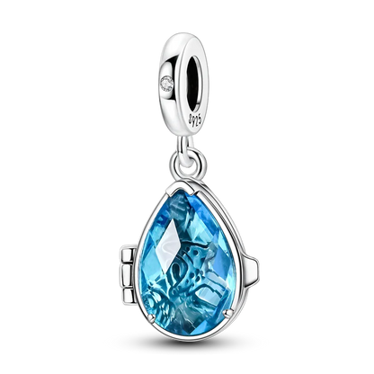 Original-Charm-Perle aus 925er-Sterlingsilber mit eingelegtem Zirkonium, Schleife, Liebesherz, Ballon-Anhänger, passend für Armbänder, DIY-Schmuckmarkierung