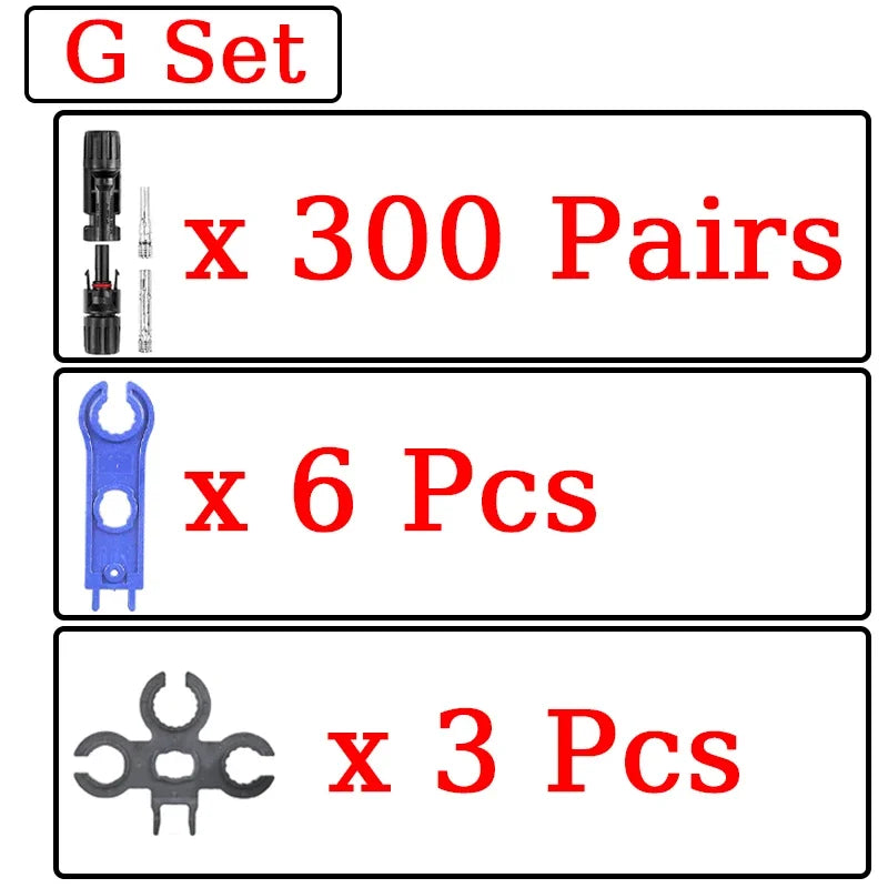 1/5 Sätze Photovoltaik-Solar-PV-Stecker IP67 Y/T Typ 30 A 1000 V 3-7-Wege-Zweig-Kit für PV/MC-Kabel 2,5/4/6 mm2 Batteriemodul
