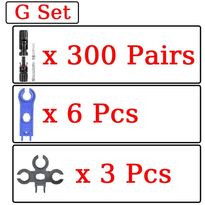 1/5 Sätze Photovoltaik-Solar-PV-Stecker IP67 Y/T Typ 30 A 1000 V 3-7-Wege-Zweig-Kit für PV/MC-Kabel 2,5/4/6 mm2 Batteriemodul