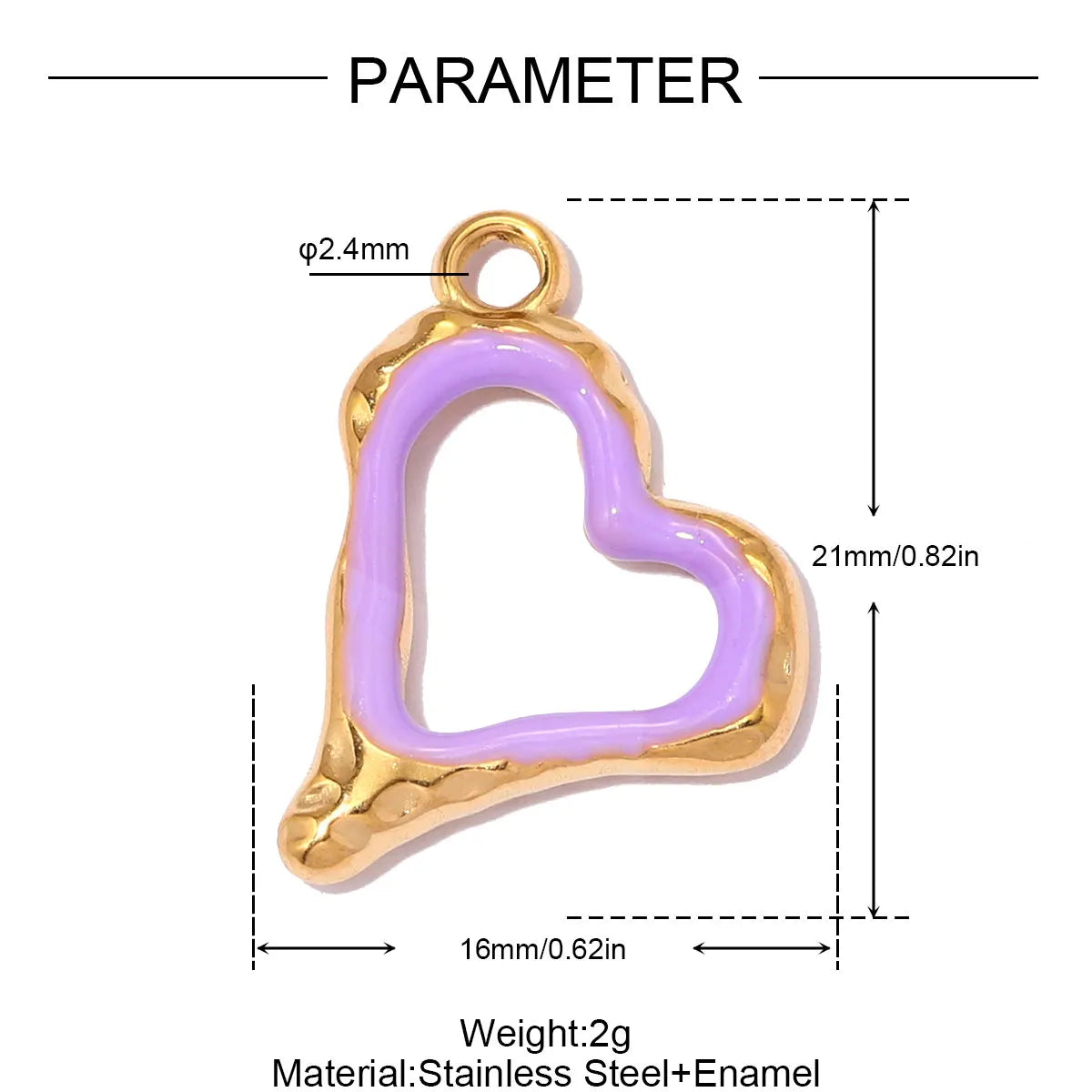 3 Stück/Set Modische Edelstahl Rosen-Blumen DIY Ohrring-Anhänger Herzförmige Halsketten-Anhänger Damen Böser-Blick-Schmuck Großhandel
