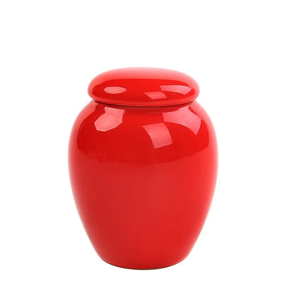 Keramik versiegelte Haustier-Urnen flasche, Leerer Kasten behälter, Urnen für Hunde asche, Mini Multi-Color, Kleine Haustier-Urne, 45ml