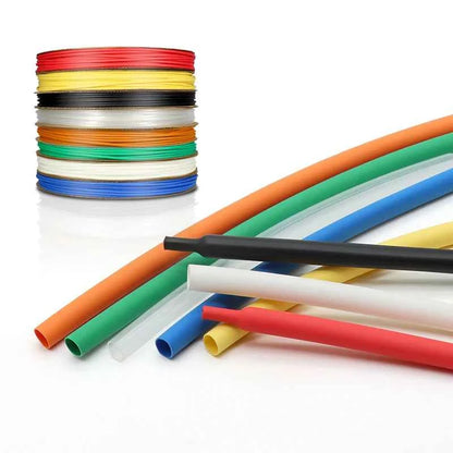 3m-10ft 3:1 Schrumpfschlauch mit Klebstoff 1,6mm - 39mm Doppelwandig Klebstoffbeschichtet Polyolefin Isoliert ﻿ DIY-Kabelschutzhülle zum Selberwickeln