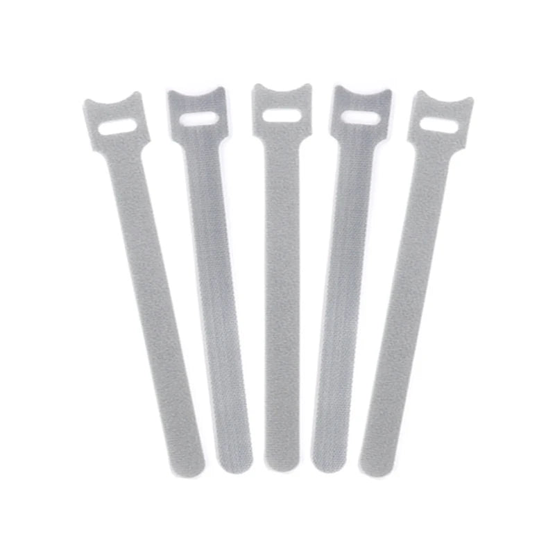 50 - 500 Stück Wiederverwendbare Kabelbinder 150mm Kunststoff Nylon Kabelbinder Nylon-Schlaufenverschluss Verstellbare Befestigungsbänder