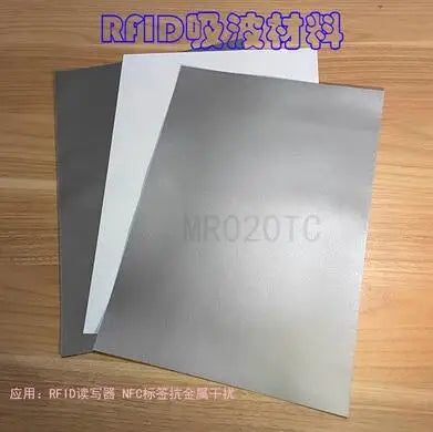 1 stücke rfid ferrit emc elektro magnetische mikrowelle abschirmung 3m absorbierende pflaster anti magnetische patch ang nieder frequenz anti metall