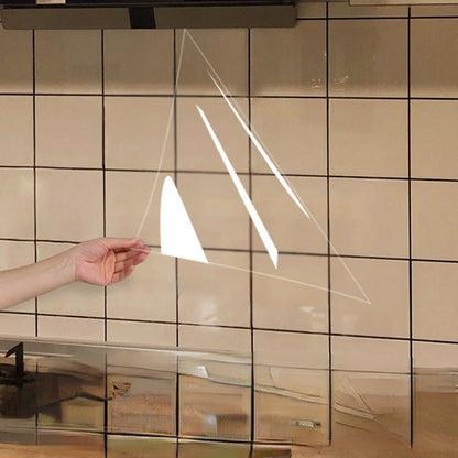 Küche wasserdicht und öl beständig Hoch temperatur aufkleber unsichtbar transparent klebstoff frei selbst klebend