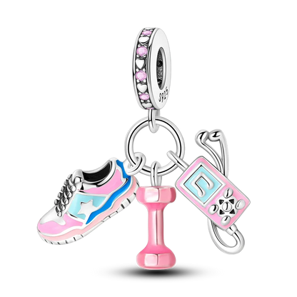 Charms aus 925er-Sterlingsilber, Baum des Lebens, Perlen, Kürbiskopf, Liebesherz, baumelnd, passend für Original-Armbänder, Halsketten, DIY-Modeschmuck