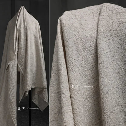 Gewaschener Baumwoll-Leinen-Stoff, Pflanzen-Krawatten-gefärbt, Kleidung, Designer, Großhandel, Stoff, DIY-Bekleidung, Nähen, Stoffmaterial nach Meter