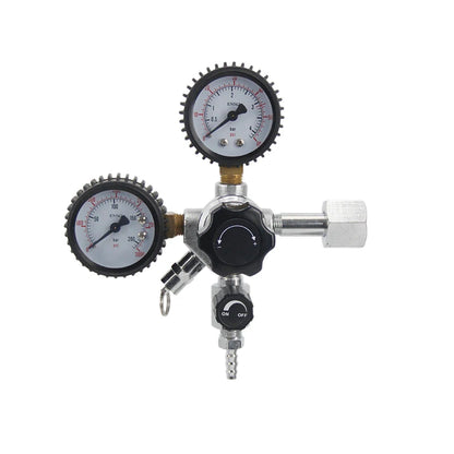 Heavy Duty Dual Gauge CO2 Regler Homebrew Fass Bier Vom Fass Kegerators Regler Sicherheit Druck Relief Ventil