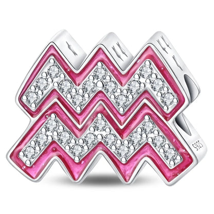 Heißer Verkauf 925er Sterlingsilber, Geburtsstein Juni, Herzperlen und Sonne und Mond, Medaillenanhänger, passend für Armband-Halskette, exquisite Geschenke