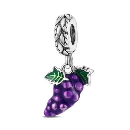 Sicherheitsketten aus 925er-Sterlingsilber, violette Serie, Schmetterling, Widder, Zwillinge, passend für Original-Armbänder, DIY-Schmuckherstellung, Geschenk für Frauen