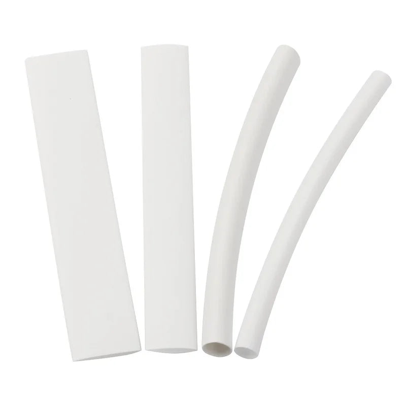 20pcs Wärme Schrumpfen Rohr Hülse Weiß 3/4:1 Wrap Draht Für iPhone Für iPad Für Android Für Samsung Daten Linie Isolierung Sleeving