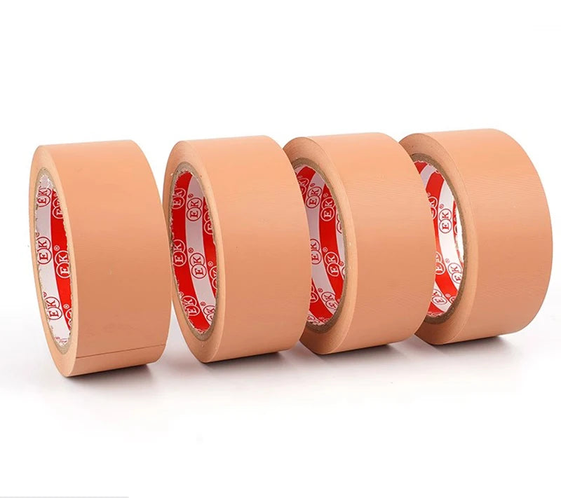 Messerfreies Klebeband aus PVC, leicht zu reißen, ohne Restkleber. Starke Viskoseverpackung, wasserdichtes Schutzband