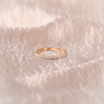 Trumium 2 mm echtes S925-Sterlingsilber, Ehering, Zirkonia, volle Ewigkeit, stapelbar, Verlobungsringe für Frauen und Mädchen, Geschenke
