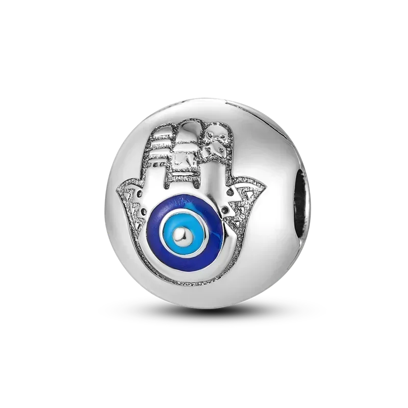 Heißer Verkauf 925 Silber Farbe Evil Eye Charm Dämon Auge Perle Für Original Armband & Armreif DIY Machen Mode Schmuck geschenk