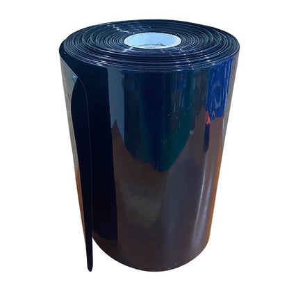 1 kg schwarzer PVC-Schrumpfschlauch 18650/21700/26650/32650 Batterie-Schrumpffolie, schwarze Isolierung, Schrumpfschlauch, Schrumpffolie